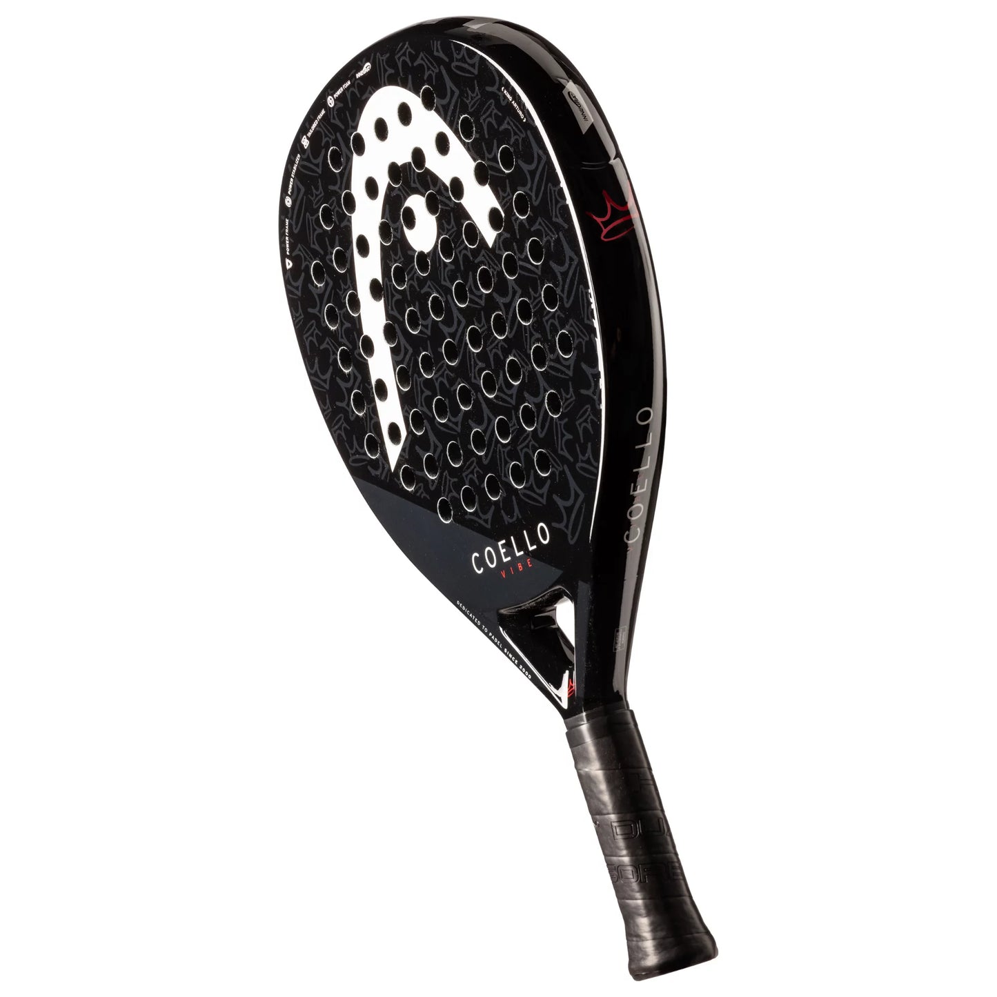 HEAD Coello Vibe Padel Racket 2025 - Black